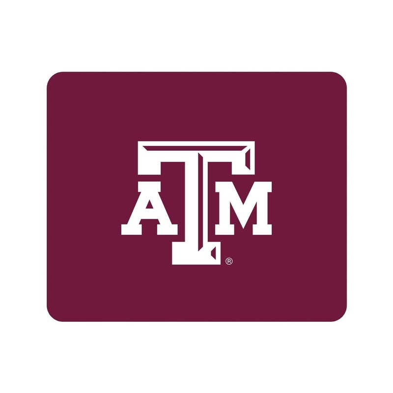 OTM Essentials Mouse Pad, Fabric, Texas A&M University Standard/Classic Maroon - Image 1